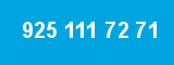 925 111 72 71 925 111 72 71